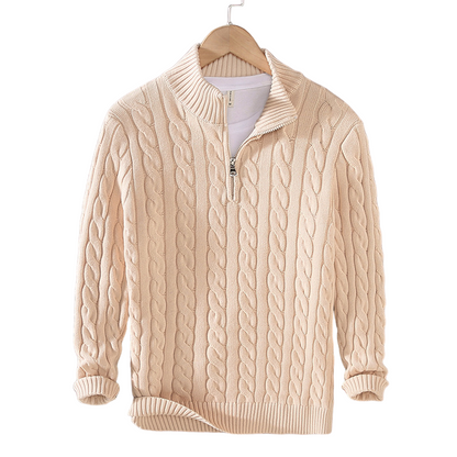 Giuseppe™ | Luxury Knit Pullover with Zipper – Feel the Luxury in Every Detail!