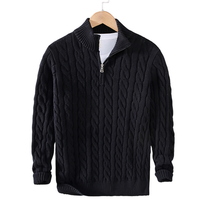 Giuseppe™ | Luxury Knit Pullover with Zipper – Feel the Luxury in Every Detail!